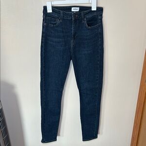 Pistola Womens Skinny Mid Rise Denim Blue Jeans Size 29